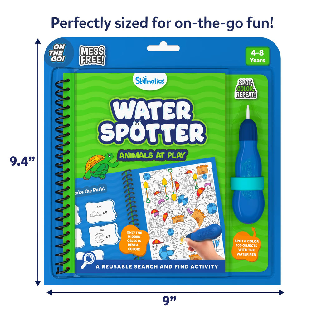 Skillmatics Water Spotter supports independent play.