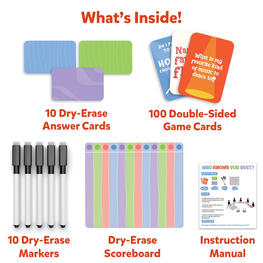 Skillmatics dry-erase markers for writing and erasing scores
