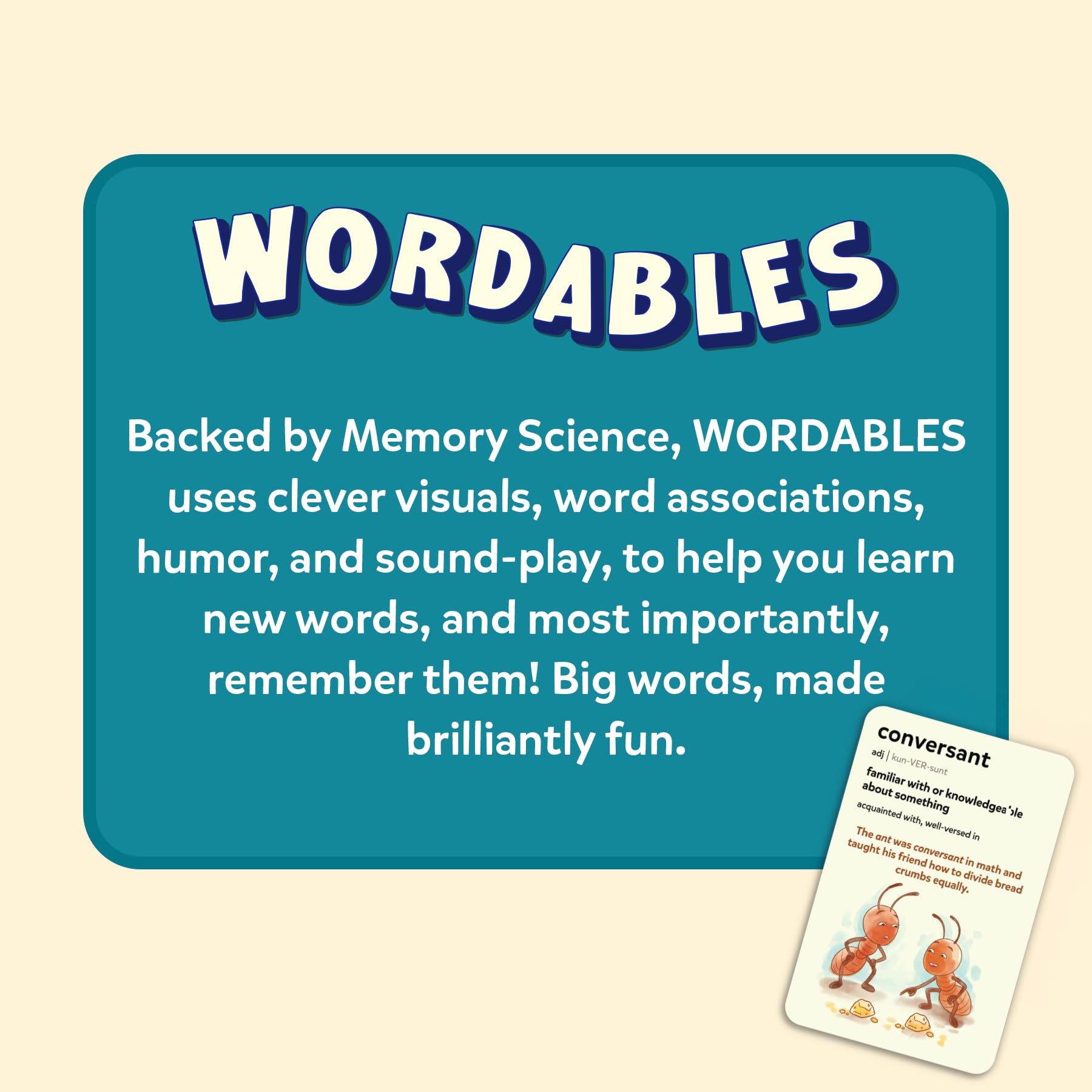 Skillmatics Wordables gift idea for ages 10 and up—educational and entertaining.