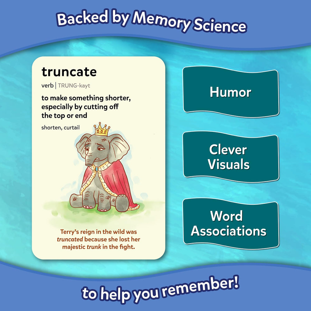 Skillmatics Wordables sentences with words card prompts improve sentence construction and context.