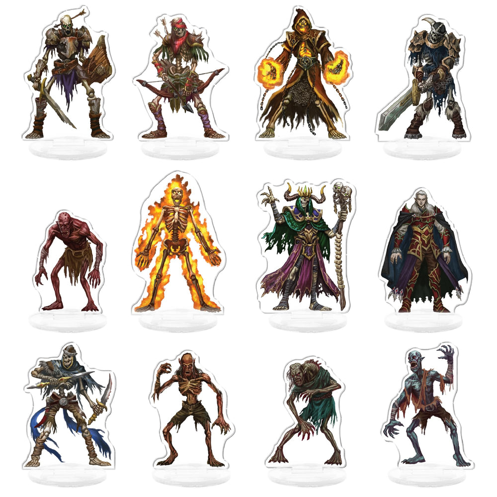 Skinny Minis human wizard character miniature with base included.