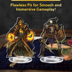 Skinny Minis monster zombie miniature doubles as engaging tabletop terrain.