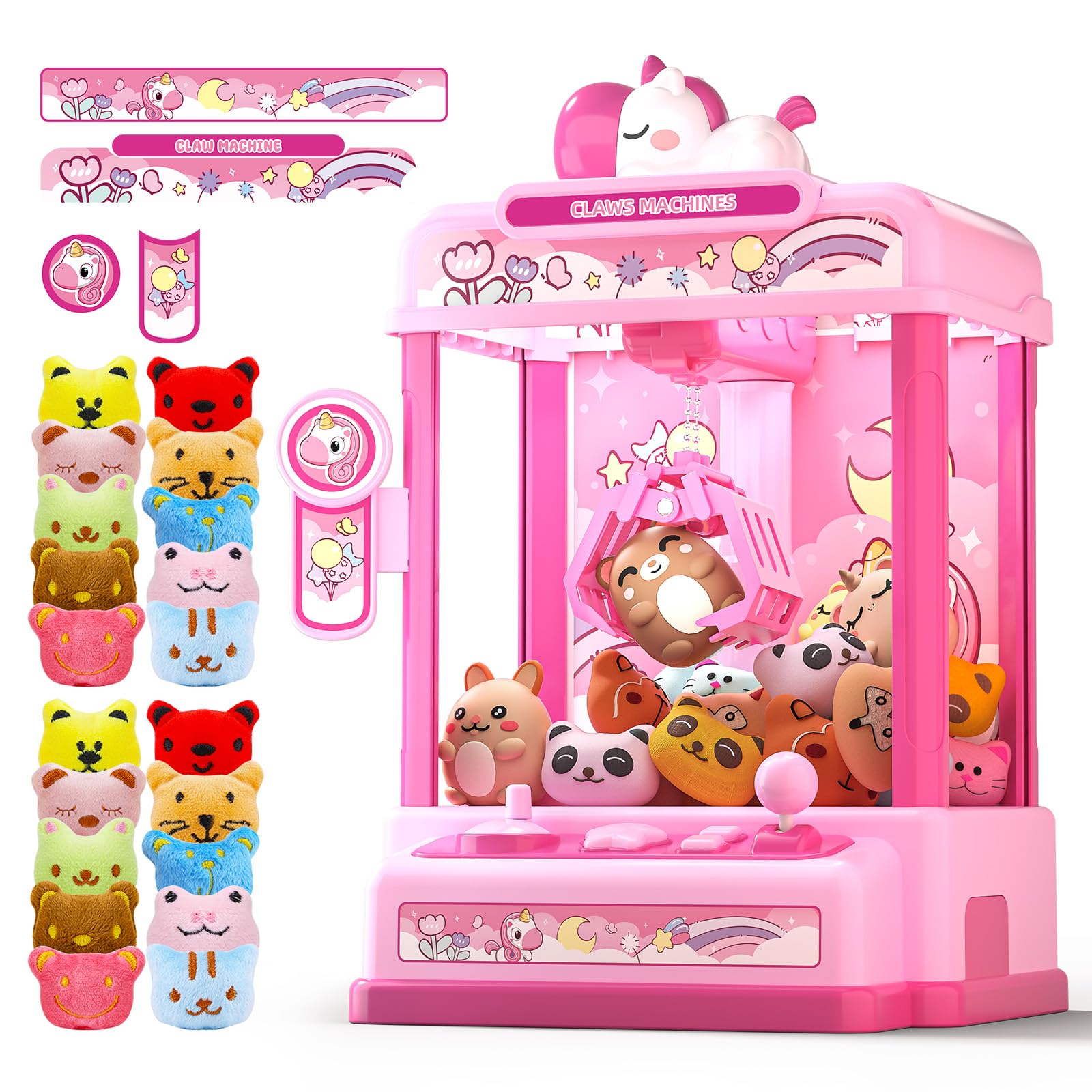 Skirfy Claws Machines unicorn design sparks imaginative play at home.