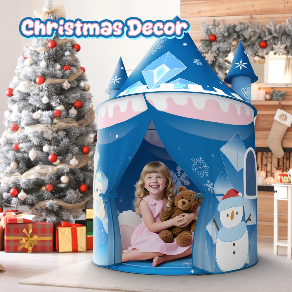 Skirfy tent dimensions 105 cm by 163 cm provide spacious play