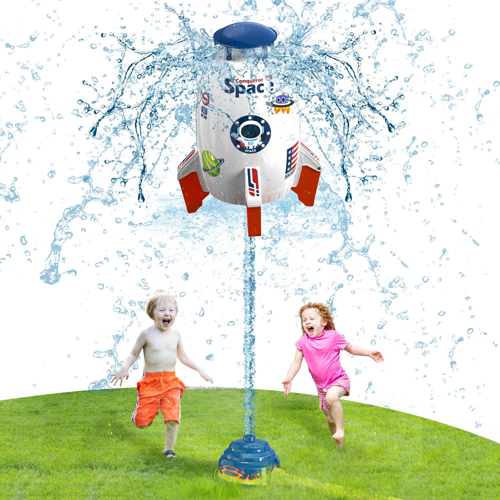 Skirfy Sprinkler Rocket Launcher makes a fun birthday or holiday gift.