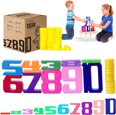 Skoolzy 44pc counting coins learning set ready for play