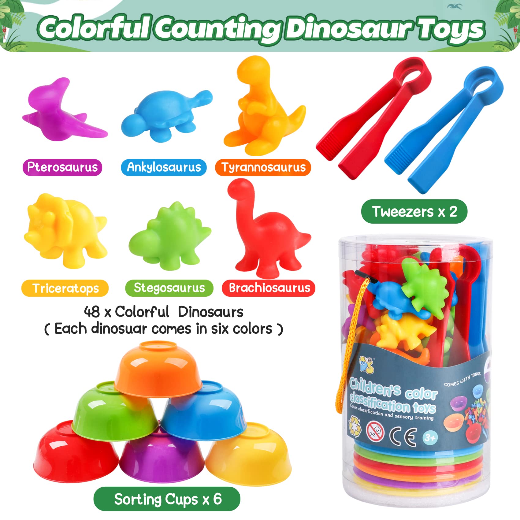 Skrtuan color sorting bowls aiding color recognition and sorting