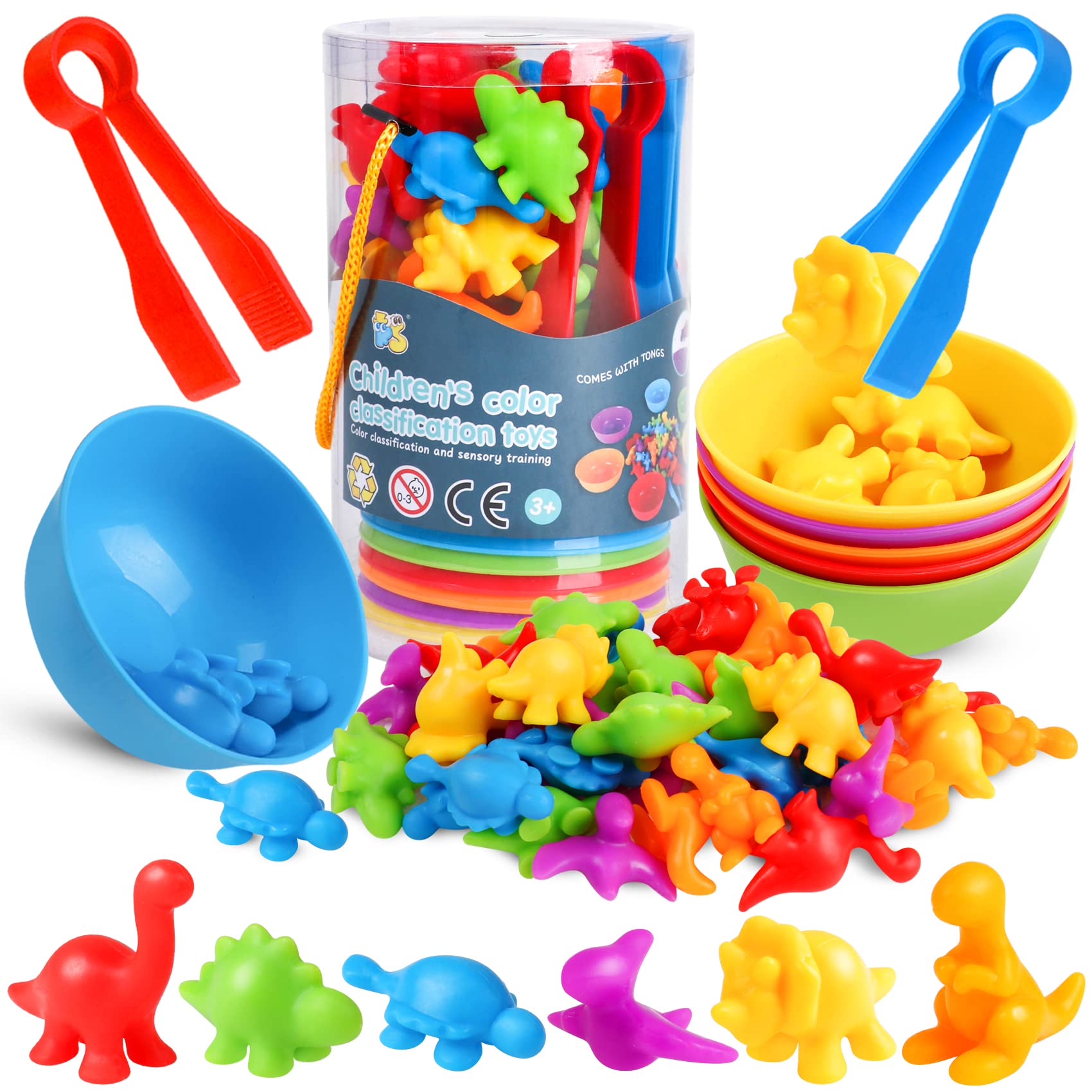 Skrtuan counting dinosaur figures for hands-on early math practice