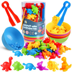 Skrtuan counting dinosaur figures for hands-on early math practice
