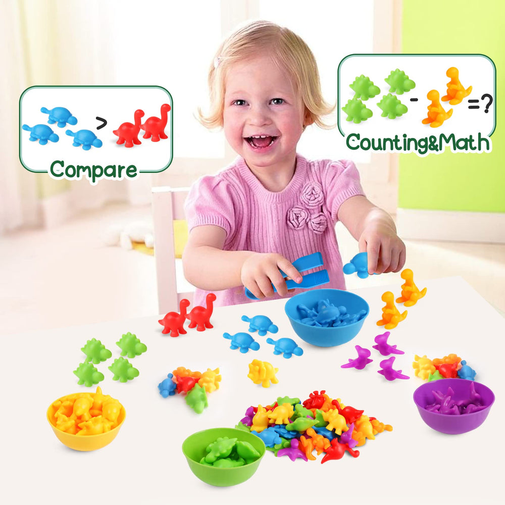 Skrtuan soft rubber dinosaurs feel smooth and odorless during play