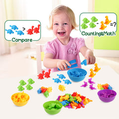 Skrtuan soft rubber dinosaurs feel smooth and odorless during play
