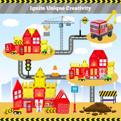 SKTMYY magnetic tiles crane operation demonstrates 3D planning and coordination.