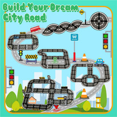 SKTMYY Road Set cars enabling imaginative road journeys and pretend driving
