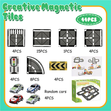 SKTMYY Road Set compatible with other brands for expanded play options
