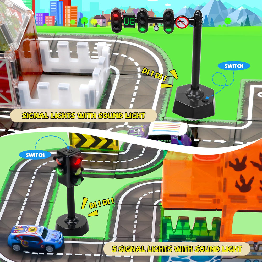 SKTMYY traffic light feature with color changes and beep cues