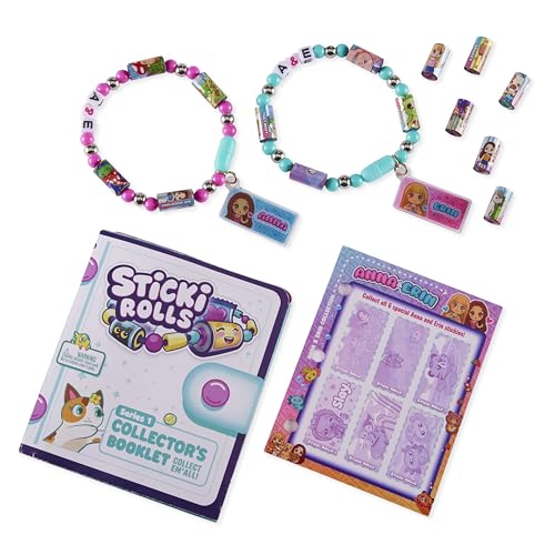 Sky Castle Sticki Rolls Anna & Erin bracelet in action for sharing