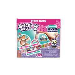 70 stickers included in the pack with 2 mystery rolls.