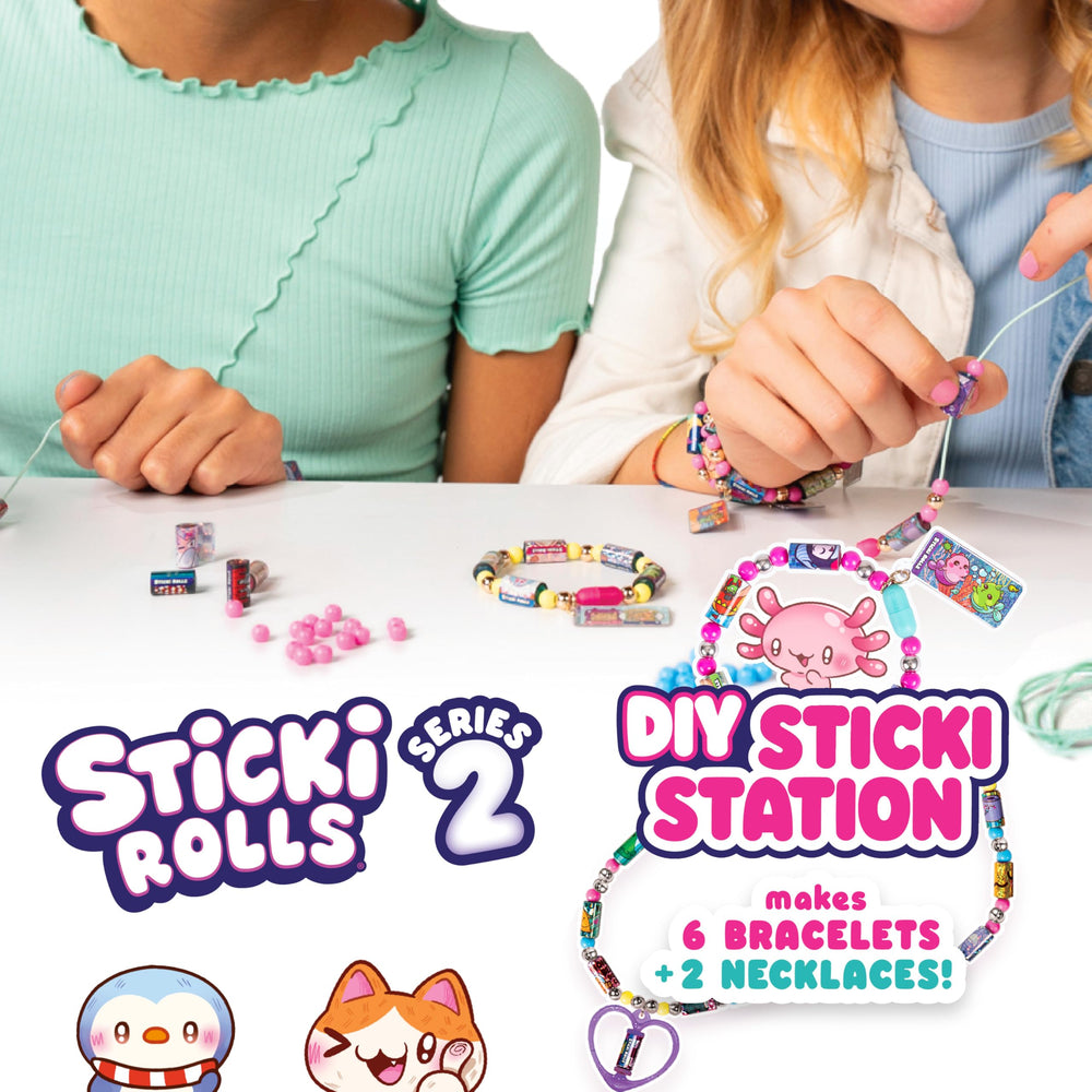 Sky Castle Sticki Rolls unboxing reveals 320 holographic stickers for vibrant decorating options