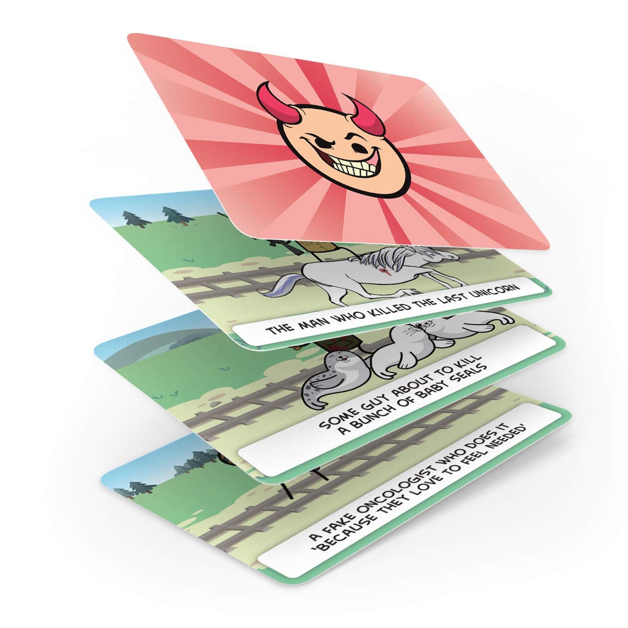 Skybound Trial by Trolley: R-Rated Tracks components shown for upgraded play