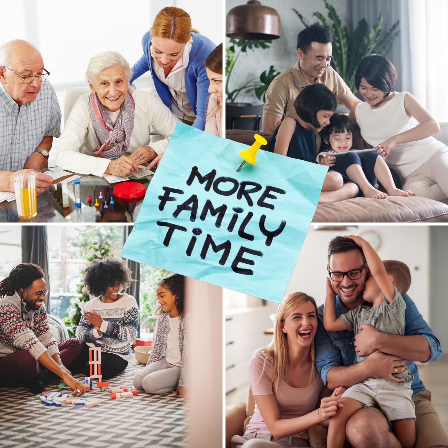 Skyler Imagination Faceoff laughter-filled moments make memories during family nights.