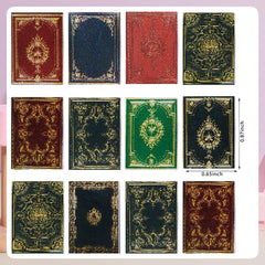 Skylety 1:12-scale mini books fit neatly in dollhouses.
