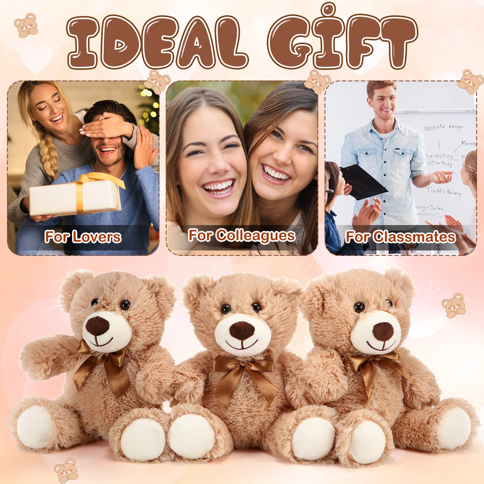 Skylety bears easy care when hand washed keeps softness and color.