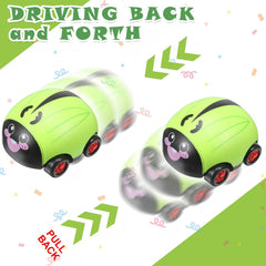 Skylety bee pull-back car invites exploration and playful buzzing races