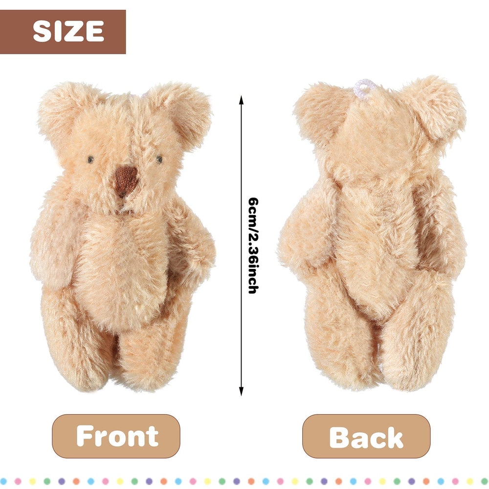 Skylety mini bear on cake decoration adds cute charm for celebrations.