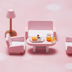 Skylety dollhouse decor adds warmth to mornings and display shelves