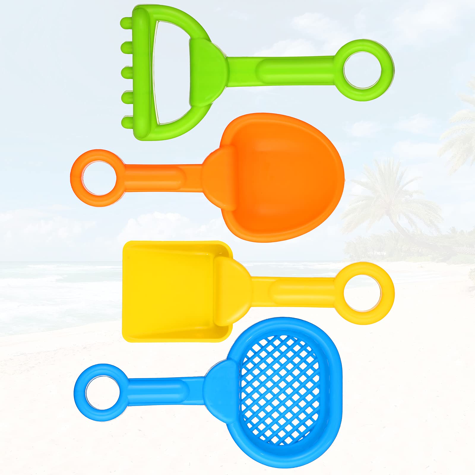 Skylety shovels with safe rounded edges for worry-free use.