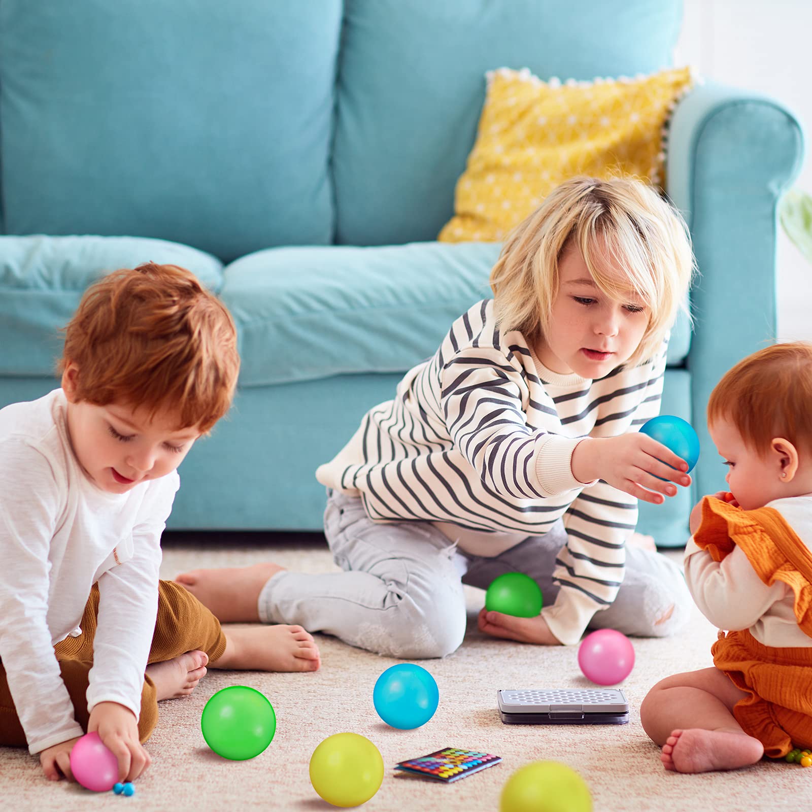 Skylety soft thermoplastic rubber ball showcases safe, flexible material