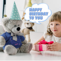 Skylety washable blue doll t-shirt for comfortable daily wear.