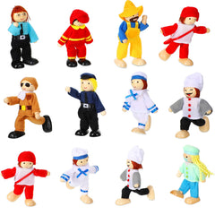 Skylety police figure for safe, exploration-based pretend play
