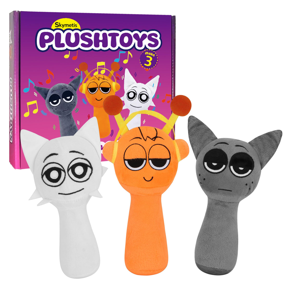 Skymetis Sprunky 8-inch plush toy for desk display and hugs