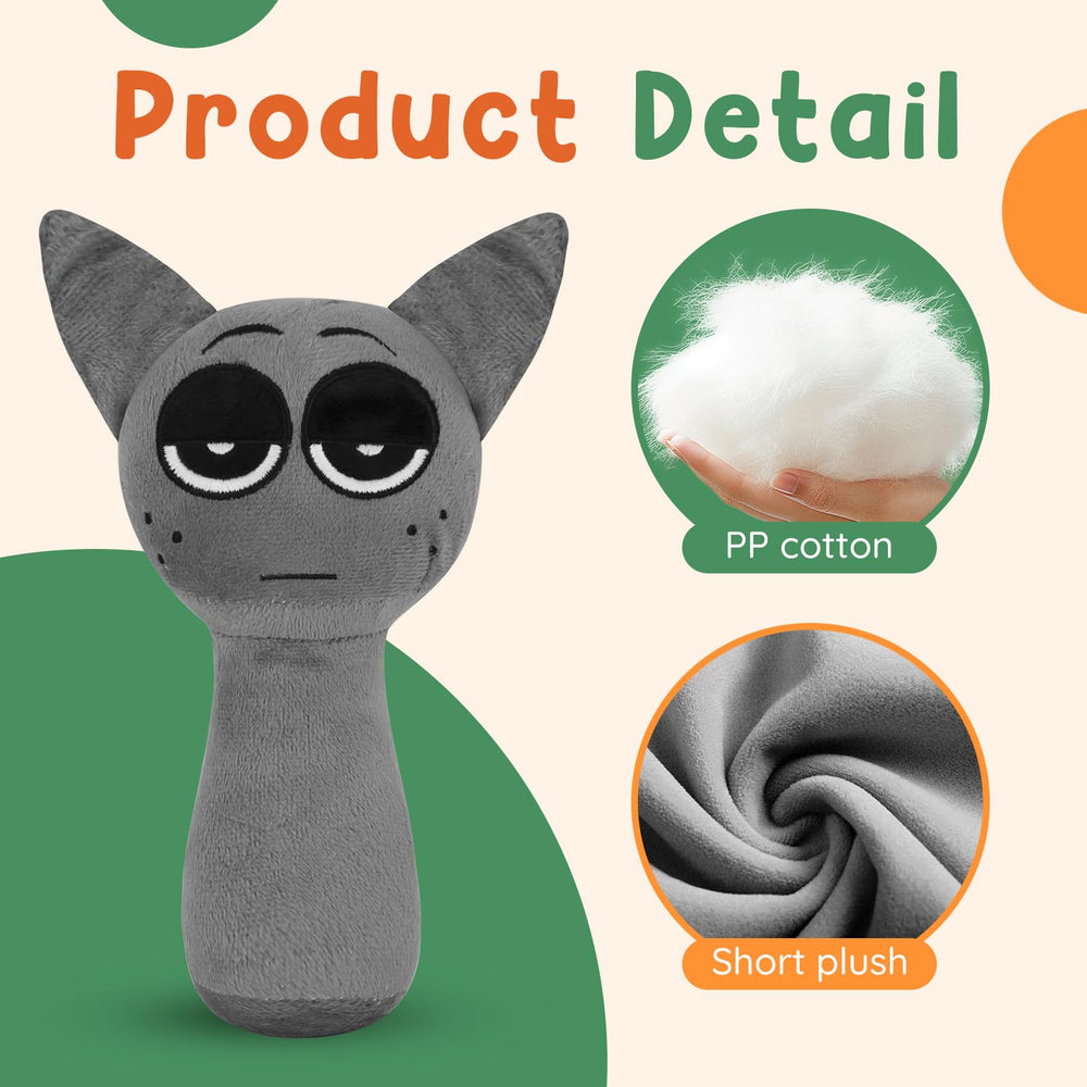 Skymetis Sprunky plush as a bedroom decor accent