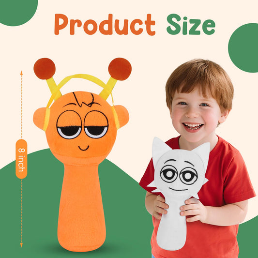 Skymetis Sprunky orange Stage 3 plush style for gift boxes