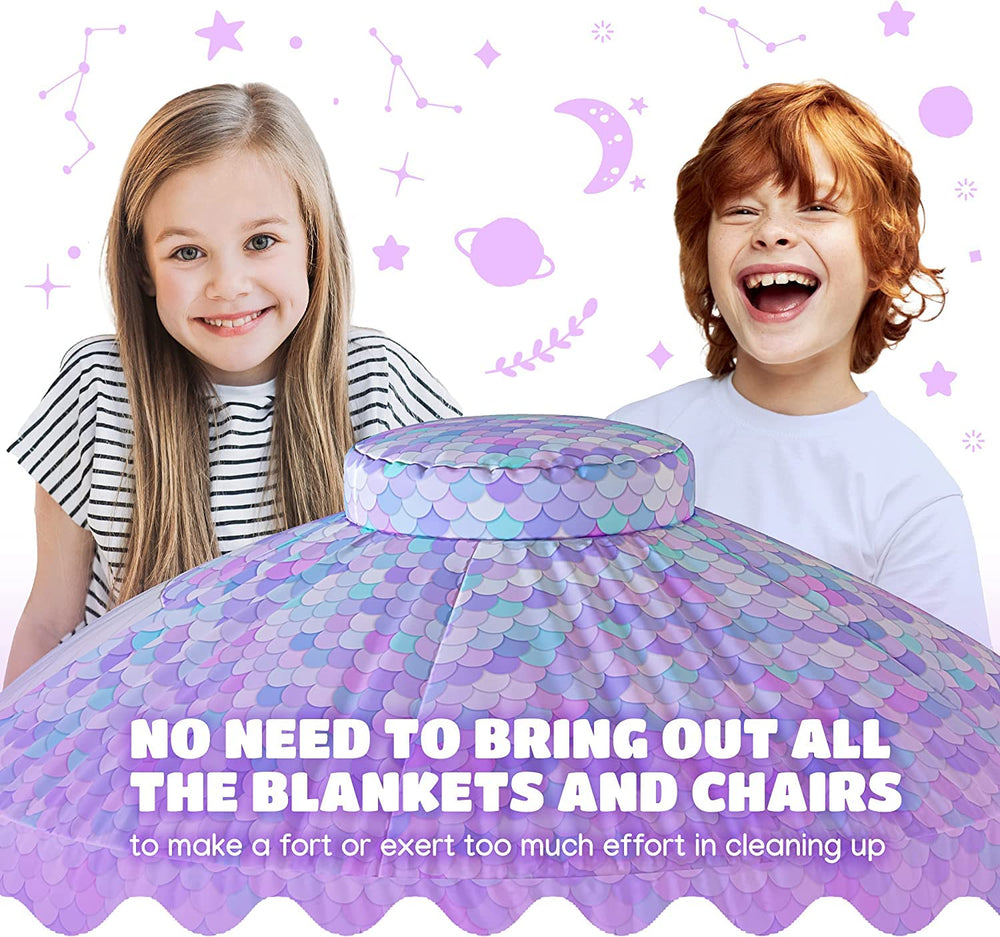 Skywin Dream Castle Den ideal for indoor play and sleepovers.