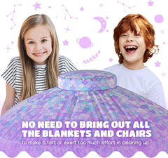 Skywin indoor playhouse idea showcasing a spacious, imaginative kids space.