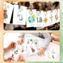 Skyygemm 26 cards cover each letter with verses