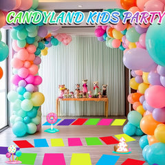 Skyygemm party decor floor stickers simplify setup for birthdays and Christmas events.