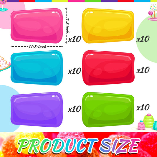 Skyygemm six brilliant colors attract attention and energize candy party vibes.