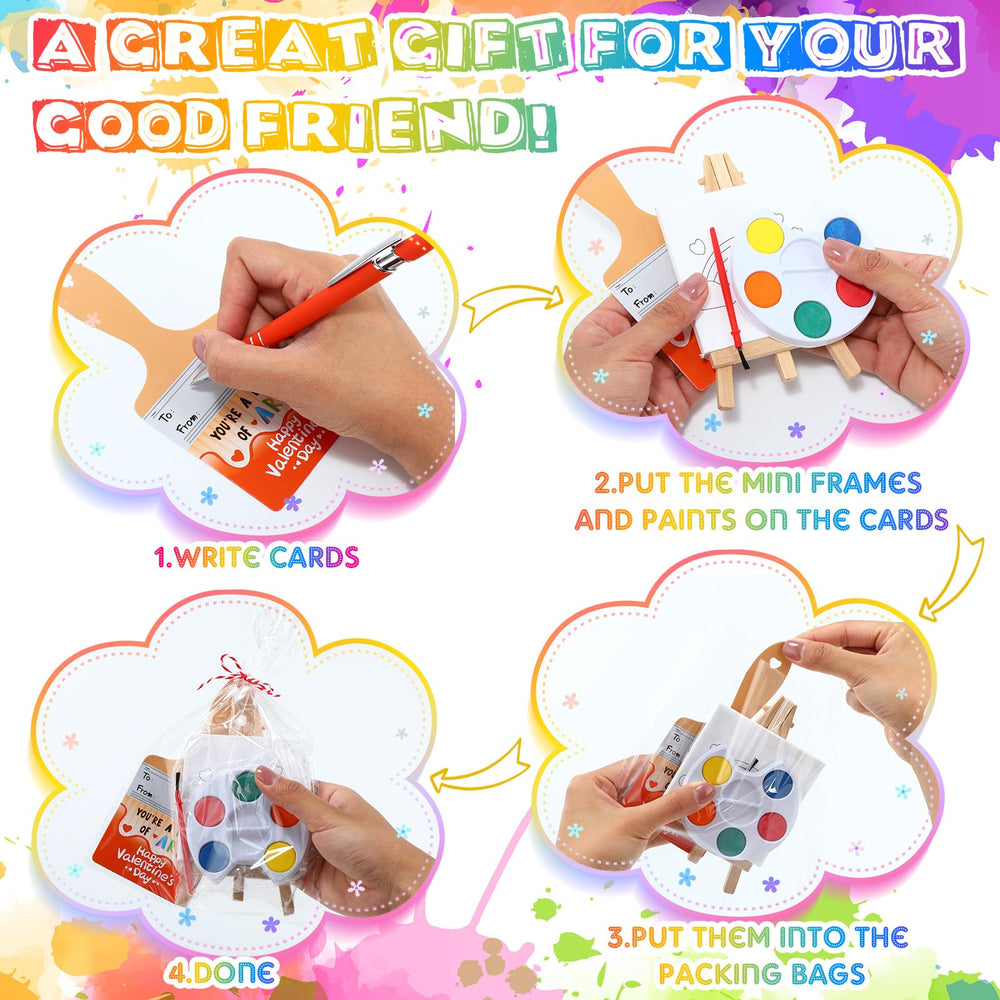 Skyygemm six-color watercolor paints for creative color blending
