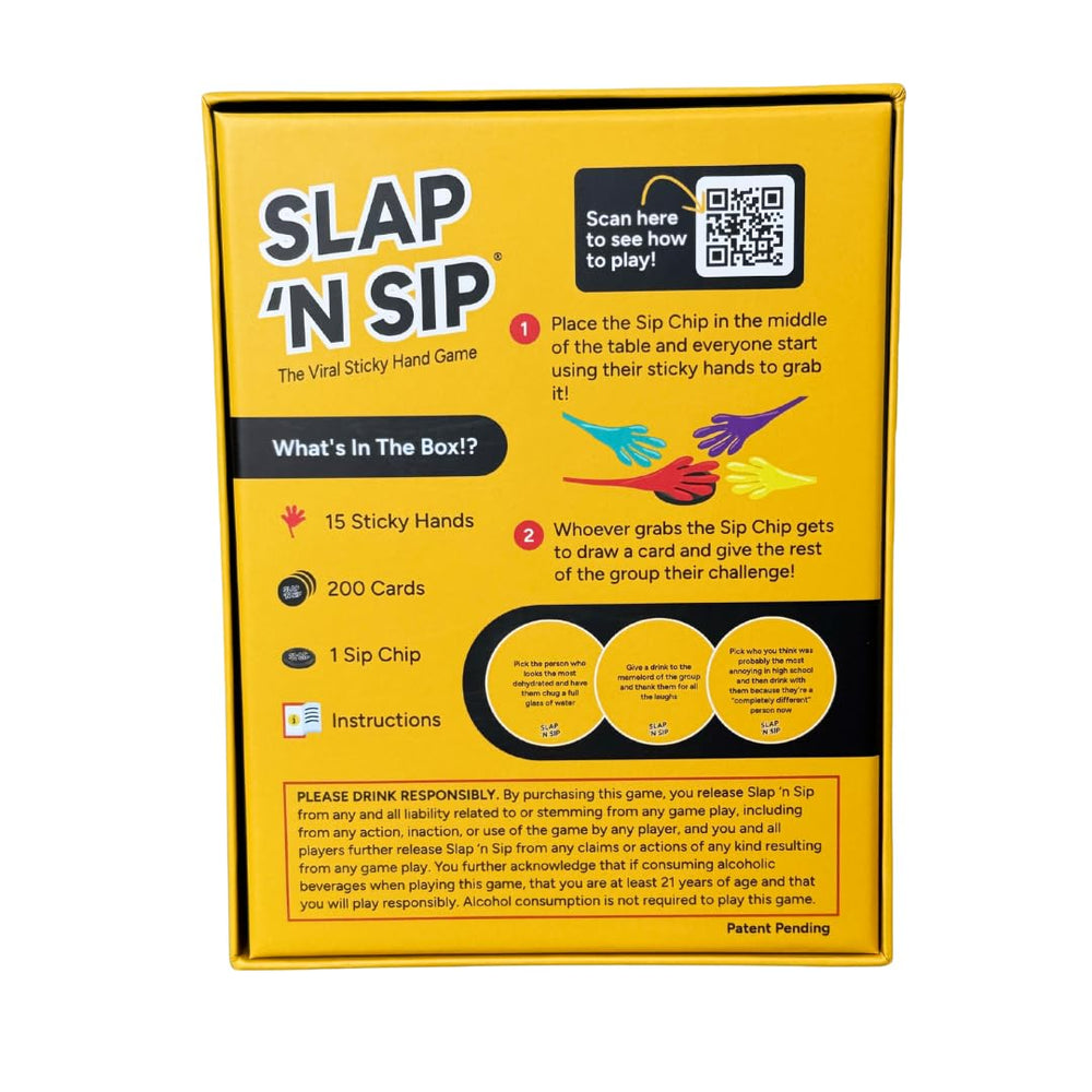 Slap N Sip quick setup for fast-paced rounds
