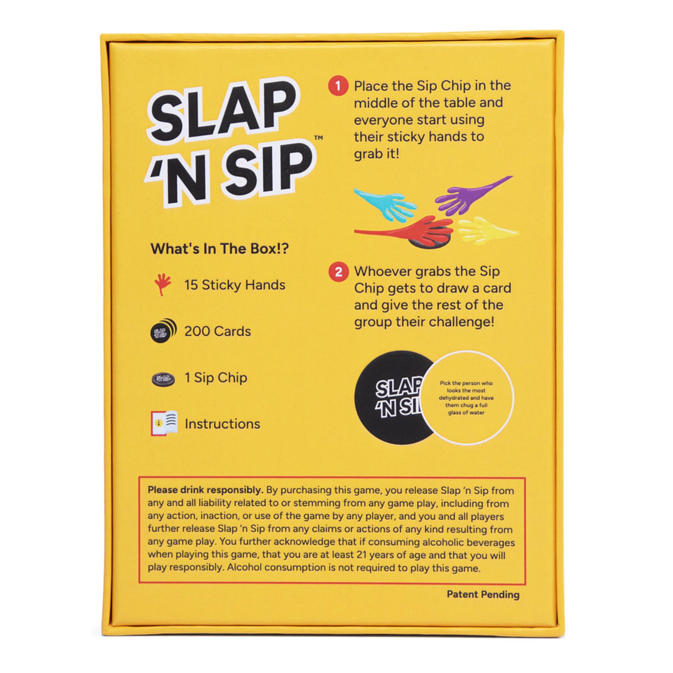 Slap N Sip gift-ready packaging for adults