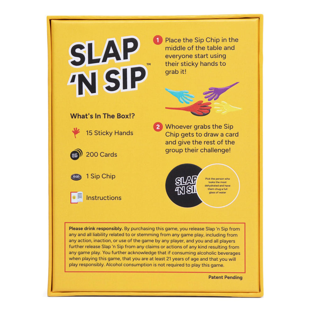 Slap N Sip gift-ready packaging for adults
