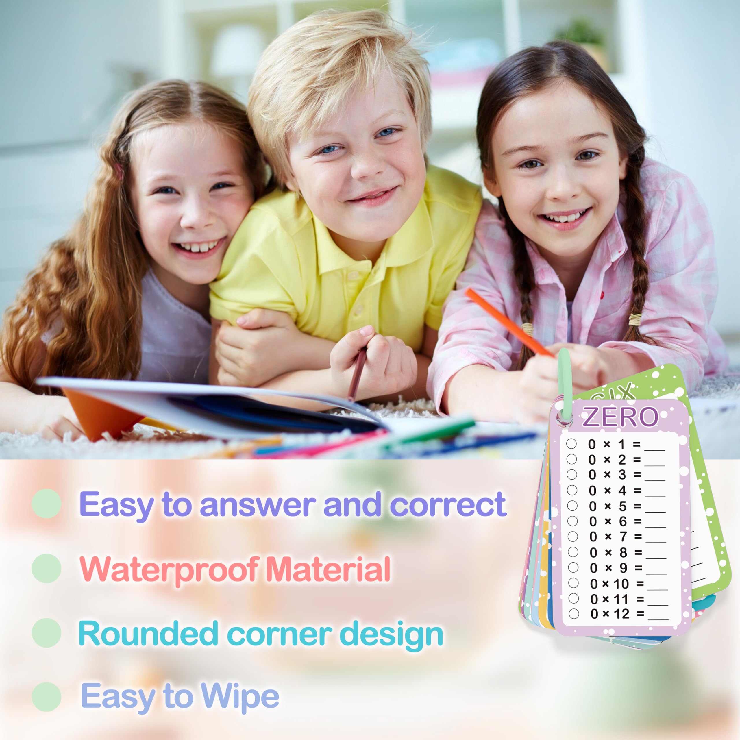 Slapaflife laminated cards are durable, waterproof, fade-resistant for long-term use