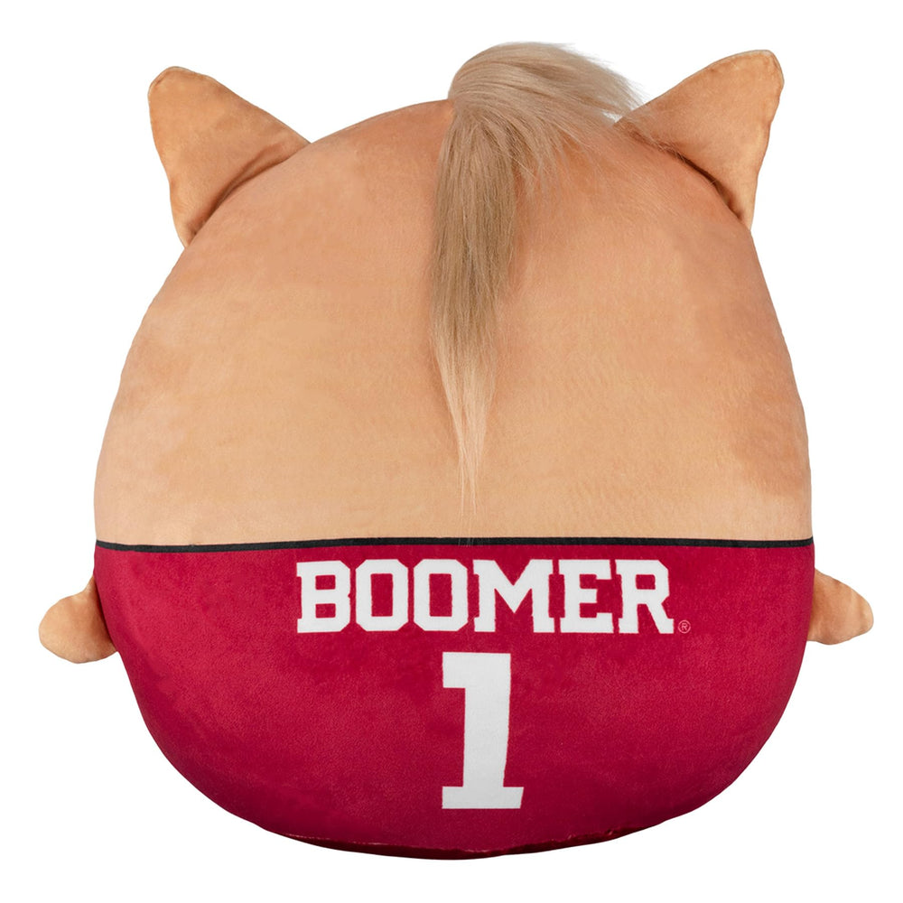 Sleep Squad Boomer 12in plush in game-day setup, perfect cheering companion