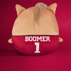 Sleep Squad Boomer 12in plush side view showing vibrant print and embroidered details