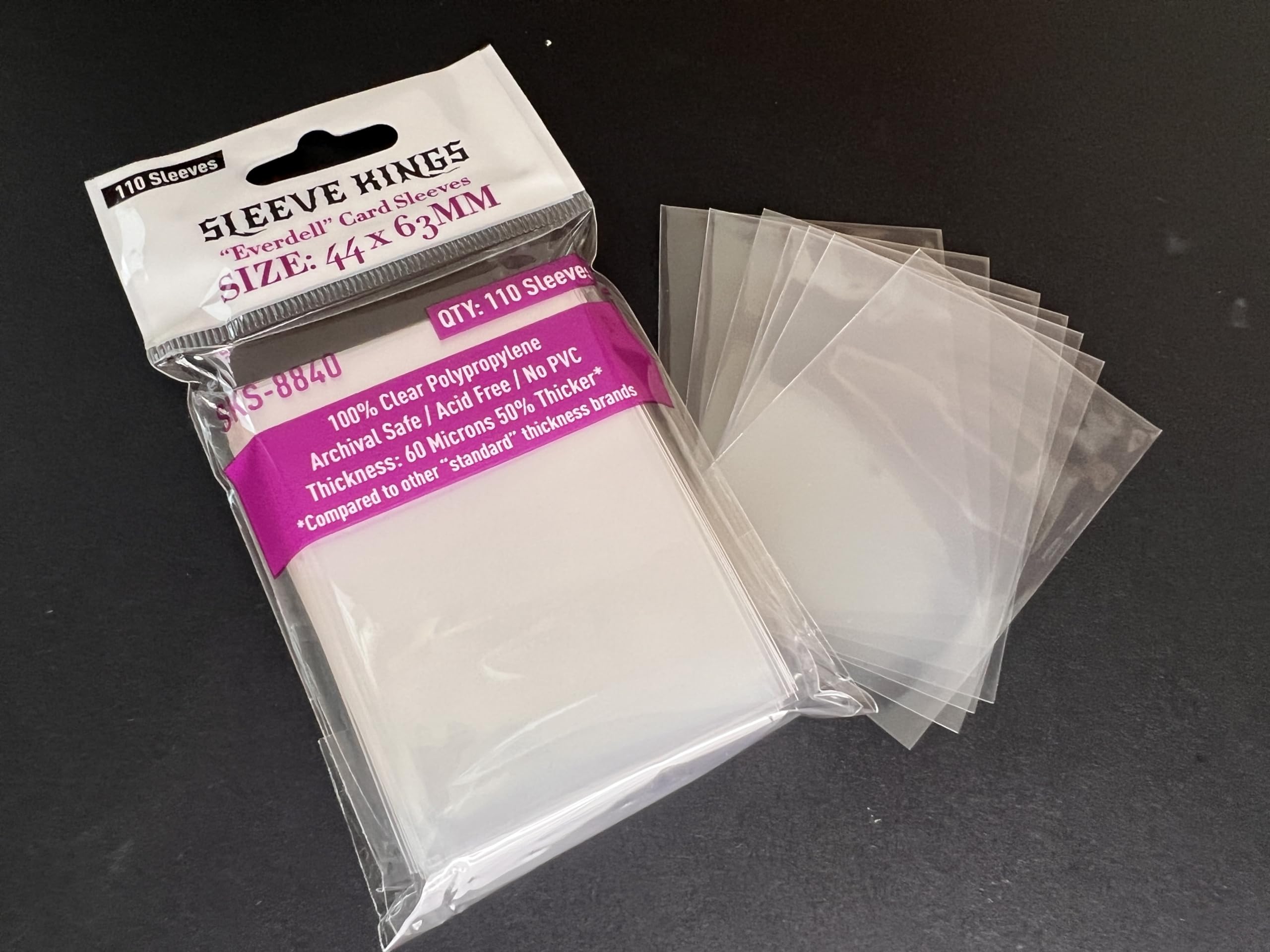 Sleeve Kings Everdell Mini sleeves compact design aids smooth shuffles.