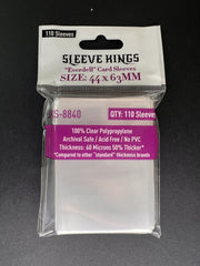 Sleeve Kings Everdell Mini sleeves 44x63mm fit for compact cards, with durable protection.